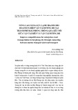 Nâng cao năng lực cạnh tranh cho doanh nghiệp vận tải đường bộ tại thành phố Hải Phòng thông qua kết nối giữa vận tải biển và vận tải đường bộ