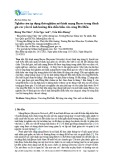 Nghiên cứu áp dụng thử nghiệm mô hình mạng Bayes trong đánh giá các yếu tố ảnh hưởng đến diễn biến cửa sông Đà Diễn