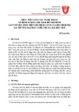 Thực tiễn sáng tác nghệ thuật về hình tượng chủ tịch Hồ Chí Minh gắn với việc thực hiện chỉ thị 05-CT/TW của Bộ Chính trị tại trường Đại học Nghệ thuật, Đại học Huế