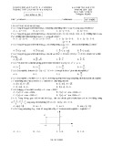 Đề thi học kì 2 môn Toán lớp 12 năm 2019-2020 có đáp án – Trường THPT Chuyên Trần Đại Nghĩa