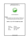 Khóa luận tốt nghiệp: Đánh giá hiện trạng nước sinh hoạt trên địa bàn Xã Yên Bình, huyện Hữu Lũng, tỉnh Lạng Sơn