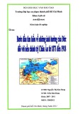 Khóa luận tốt nghiệp: Bước đầu tìm hiểu những ảnh hưởng của Đức đối với nền chính trị Châu Âu từ 1871 đến 1918