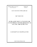 Luận văn Thạc sĩ Quản lý công: Quản lý nhà nước về thu Bảo hiểm xã hội tự nguyện trên địa bàn huyện Gio Linh, tỉnh Quảng Trị