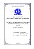 Đề tài nghiên cứu khoa học của người học: Giá trị văn hóa phật giáo trong hoạt động du lịch tâm linh ở quận Tây Hồ, Hà Nội hiện nay