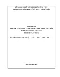 Giáo trình môn học Ứng dụng vi sinh trong nuôi trồng thủy sản (Nghề: Nuôi trồng thủy sản) - CĐ Kinh tế, Kỹ thuật và Thủy sản