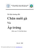 Tài liệu hướng dẫn Chăn nuôi gà và ấp trứng