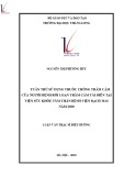 Tóm tắt luận văn Thạc sĩ Điều dưỡng: Tuân thủ sử dụng thuốc chống trầm cảm của người bệnh rối loạn trầm cảm tái diễn tại viện sức khỏe tâm thần Bệnh viện Bạch Mai năm 2020