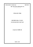 Luận án Tiến sĩ Quản lý hành chính công: Hệ thống hóa văn bản ngành giáo dục, đào tạo