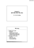Bài giảng Các phương pháp phân tích và thiết kế hệ thống hiện đại: Chương 3 - TS. Vũ Chí Cường
