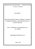 The thesis summary of Law: The system of the national assembly's agencies in terms of building a socialist rule-of-law state in Vietnam