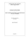 Summary of PhD thesis Business administration: Direct marketing development at retailers in Hanoi city in 2015-2030 period