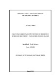 Summary of Economic Doctoral thesis: Enhancing marketing competitiveness of department stores and electronics chain stores in Hanoi market