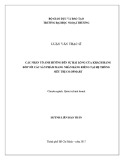 Luận văn Thạc sĩ Quản trị kinh doanh: Các nhân tố ảnh hưởng đến sự hài lòng của khách hàng đối với các sản phẩm mang nhãn hàng riêng tại hệ thống siêu thị Co.opmart