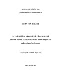 Luận văn Thạc sĩ Kinh tế: Tài trợ thương mại quốc tế của chính phủ đối với doanh nghiệp Việt Nam - Thực trạng và giải pháp đến năm 2020