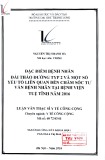 Tóm tắt luận văn Thạc sĩ Y tế công cộng: Đặc điểm bệnh nhân đái tháo đường typ 2 và một số yếu tố liên quan đến chăm sóc tư vấn bệnh nhân tại Bệnh viện Tuệ Tĩnh năm 2016