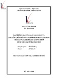 Tóm tắt luận văn Thạc sĩ Điều dưỡng: Đặc điểm lâm sàng, cận lâm sàng và nhu cầu chăm sóc của người bệnh đau cột sống thắt lưng tại khoa Cơ xương khớp Bệnh viện Bạch Mai năm 2019