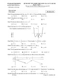 Đề thi thử tốt nghiệp THPT năm 2021 môn Toán lần 2 - Trường THPT Tĩnh Gia 3