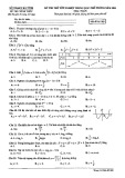 Đề thi thử tốt nghiệp THPT năm 2021 môn Toán có đáp án - Sở GD&ĐT Hà Tĩnh