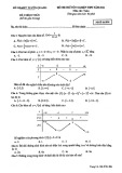 Đề thi thử tốt nghiệp THPT năm 2021 môn Toán - Sở GD&ĐT Tuyên Quang