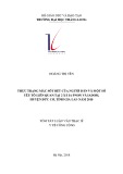 Tóm tắt luận văn Thạc sĩ Y tế công cộng: Thực trạng mắc sốt rét của người dân và một số yếu tố liên quan tại 2 xã Ia Pnon và Iadom, huyện Đức Cơ, tỉnh Gia Lai năm 2018