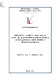 Luận văn Thạc sĩ Y tế công cộng: Biến chứng tăng huyết áp và một số yếu tố liên quan ở người bệnh tăng huyết áp tại trung tâm y tế thành phố Phủ Lý tỉnh Hà Nam năm 2019