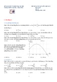 Đề cương ôn tập giữa học kì 1 môn Vật lí lớp 12 năm 2020-2021 - Trường THPT Trần Phú