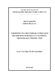 Luận văn Thạc sĩ Tôn giáo học: Ảnh hưởng của nhân sinh quan Phật giáo đối với đời sống tinh thần của người dân trên địa bàn tỉnh Bắc Ninh