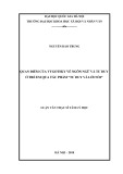 Luận văn Thạc sĩ Lý luận văn học: Quan điểm của Vygotsky về ngôn ngữ và tư duy ở trẻ em qua tác phẩm "Tư duy và lời nói"