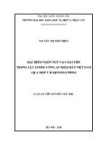 Luận án Tiến sĩ Ngôn ngữ học: Đặc điểm ngôn ngữ vai giao tiếp trong lực lượng công an nhân dân Việt Nam (qua một vài kịch bản phim)