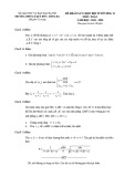 Để thi học sinh giỏi môn Toán lớp 12 cấp quốc gia năm 2020 có đáp án - Trường THPT Lê Quý Đôn, Đống Đa