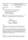 Đề thi học sinh giỏi môn Hóa học lớp 11 cấp trường năm 2020-2021 - Trường THPT Liễn Sơn, Vĩnh Phúc