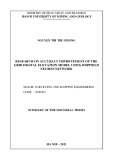 Summary of the doctoral thesis: Study on the accuracy improvement of the grid Digital Elevaion Model using Hopfield neuron network