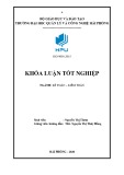 Khóa luận tốt nghiệp Kế toán - Kiểm toán: Hoàn thiện công tác kế toán thanh toán với người mua, người bán tại Công ty TNHH dược phẩm Huyền Đức