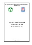 Tài liệu khóa đào tạo giảng viên dự án (Tài liệu dành cho học viên)