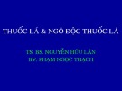 Bài giảng Thuốc lá và ngộ độc thuốc lá – TS. BS. Nguyễn Hữu Lân