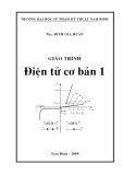 Giáo trình Điện tử cơ bản 1 - ĐH Sư Phạm Kỹ Thuật Nam Định