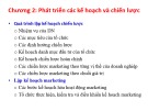 Bài giảng môn Quản trị marketing: Chương 2 - Nguyễn Thị Phương Dung