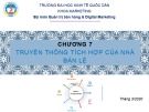 Bài giảng Quản trị bán lẻ: Chương 7 - ĐH Kinh tế Quốc dân