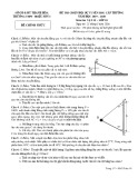 Đề thi học sinh giỏi môn Vật lí lớp 10 cấp trường năm 2019-2020 có đáp án - Trường THPT Triệu Sơn 4, Thanh Hóa