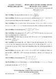 Đề thi học sinh giỏi môn Toán lớp 10 năm 2020-2021 có đáp án - Trường THPT Liễn Sơn, Vĩnh Phúc