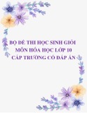 Bộ đề thi học sinh giỏi môn Hóa học lớp 10 cấp trường năm 2020-2021 có đáp án