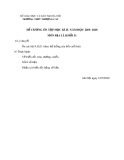 Đề cương ôn tập học kì 2 môn Địa lí lớp 11 năm 2019-2020 - Trường THPT Thượng Cát