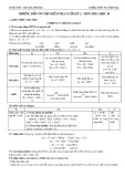 Đề cương ôn tập học kì 2 môn Hóa học lớp 10 năm 2020-2021 - Trường THPT Tôn Thất Tùng