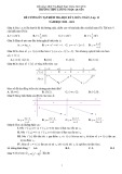Đề cương ôn tập học kì 1 môn Toán lớp 12 năm 2020-2021 - Trường THPT Lương Ngọc Quyến