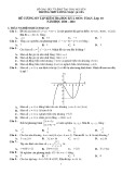 Đề cương ôn tập học kì 1 môn Toán lớp 10 năm 2020-2021 - Trường THPT Lương Ngọc Quyến
