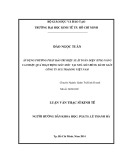 Luận văn Thạc sĩ Kinh tế: Áp dụng phương pháp bảo trì hiệu suất toàn diện (TPM) nâng cao hiệu quả hoạt động máy móc tại nhà máy đóng bành giấy công ty SCG Trading Việt Nam