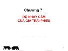 Bài giảng Đầu tư tài chính: Chương 7 - PGS.TS Trần Thị Thái Hà