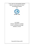 Giáo trình Thị trường tài chính (Ngành: Tài chính doanh nghiệp-Cao đẳng) - CĐ Kinh tế Kỹ thuật TP.HCM