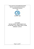 Giáo trình Thiết kế khuôn mẫu (Ngành: Công nghệ kỹ thuật cơ khí) - CĐ Kinh tế Kỹ thuật TP.HCM