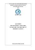 Giáo trình Khí cụ điện (Nghề: CNKT Điện - Điện tử) - CĐ Kinh tế Kỹ thuật TP.HCM